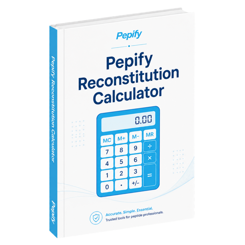 The Pepify Reconstitution Calculator